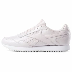 Reebok Royal Glide Ripple Turnschuhe Damen - Rosa/Weiß - DE 067-YKD